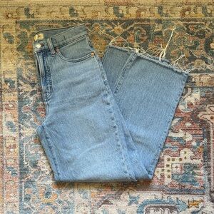 Madewell perfect vintage crop Jean